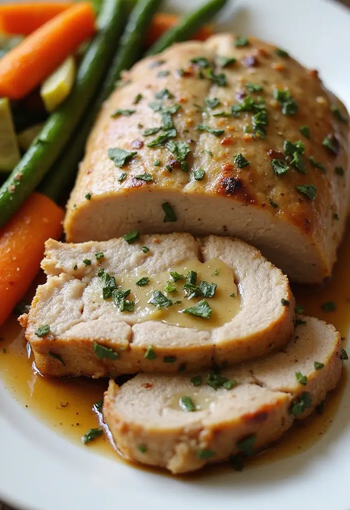 27 Roasted Pork Tenderloin Recipes That Always Impress - 21. Savory Herb and Garlic Roasted Pork Tenderloin