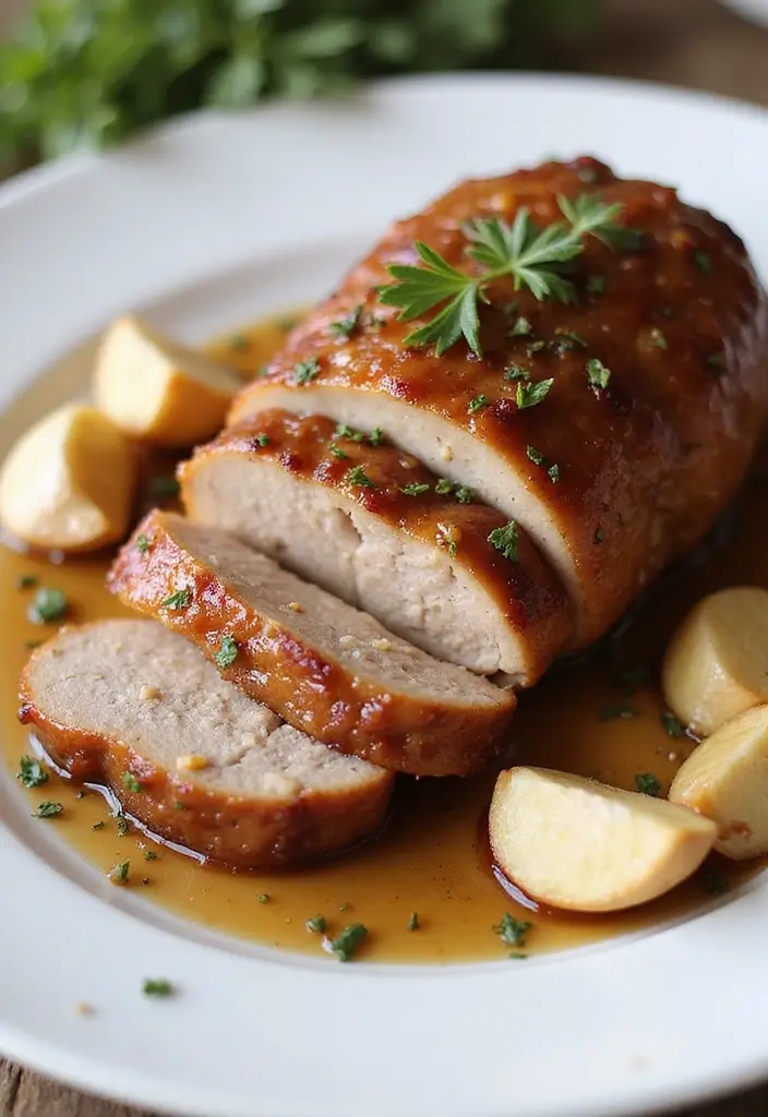 27 Roasted Pork Tenderloin Recipes That Always Impress - 4. Garlic and Brown Sugar Glazed Pork Tenderloin