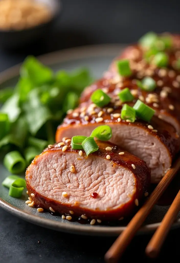 27 Roasted Pork Tenderloin Recipes That Always Impress - 7. Asian-Inspired Soy and Ginger Pork Tenderloin