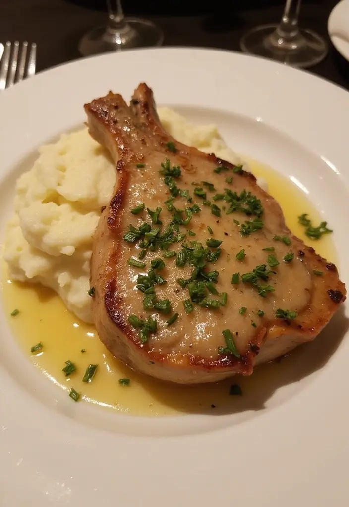 28 BBQ Pork Chop Recipes That Bring the Grill Indoors - 10. Garlic Butter Pork Chops