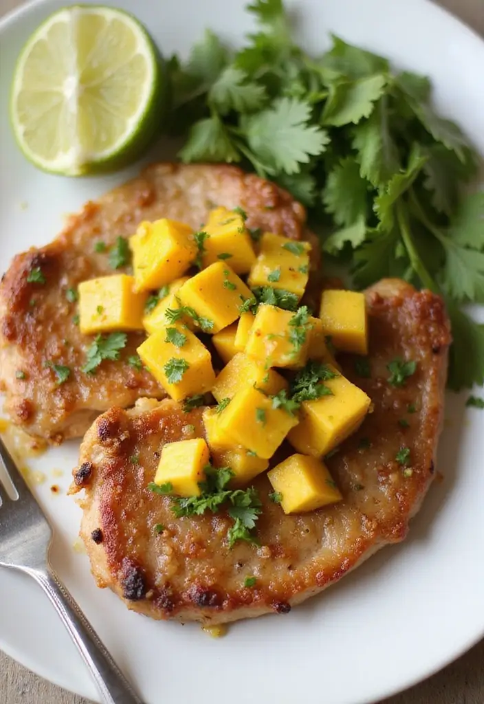 28 BBQ Pork Chop Recipes That Bring the Grill Indoors - 23. Spicy Garlic and Lime Pork Chops