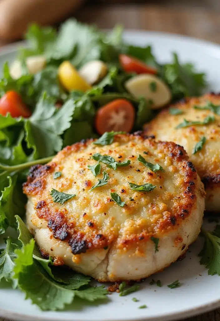 28 BBQ Pork Chop Recipes That Bring the Grill Indoors - 25. Garlic Parmesan Crusted Pork Chops