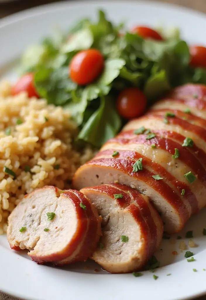 28 Bacon Wrapped Pork Tenderloin Recipes That Impress Every Guest 37 28 Bacon Wrapped Pork Tenderloin Recipes That Impress Every Guest - 7. Mediterranean Bacon-Wrapped Pork Tenderloin