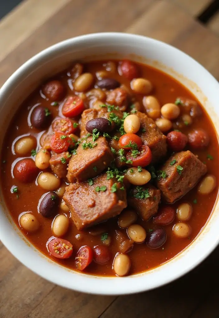 28 Leftover Pork Ribs Recipes That Are Surprisingly Delicious 141 28 Leftover Pork Ribs Recipes That Are Surprisingly Delicious - 23. Pork Rib Chili