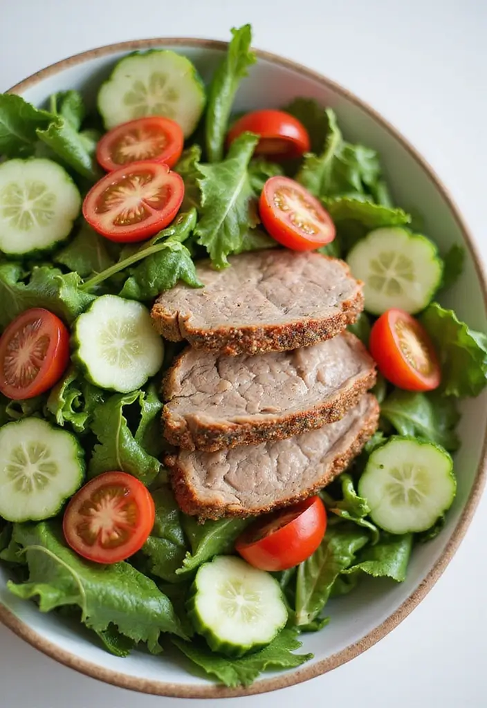 28 Leftover Pork Roast Recipes That Taste Even Better the Next Day 140 28 Leftover Pork Roast Recipes That Taste Even Better the Next Day - 22. Pork Roast Salad