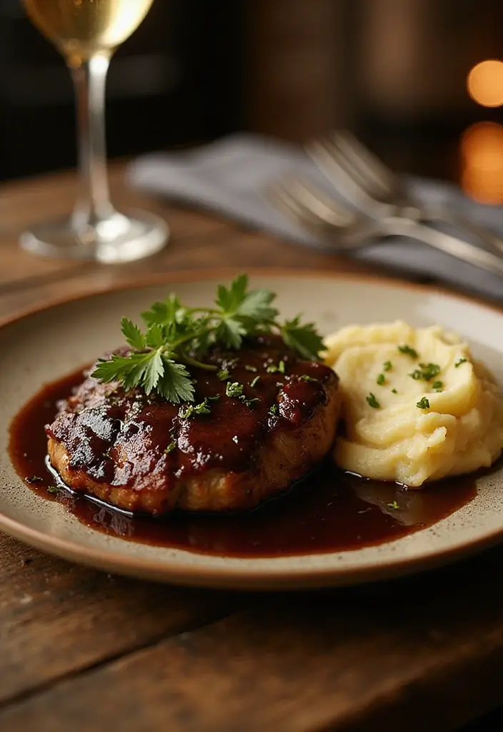 28 Pork Shoulder Steak Recipes for Rich and Juicy Dinners 74 28 Pork Shoulder Steak Recipes for Rich and Juicy Dinners - 12. Balsamic Glazed Pork Shoulder Steak