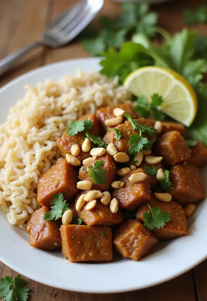 28 Pork Shoulder Steak Recipes for Rich and Juicy Dinners 119 28 Pork Shoulder Steak Recipes for Rich and Juicy Dinners - 19. Thai Peanut Pork Shoulder Steak