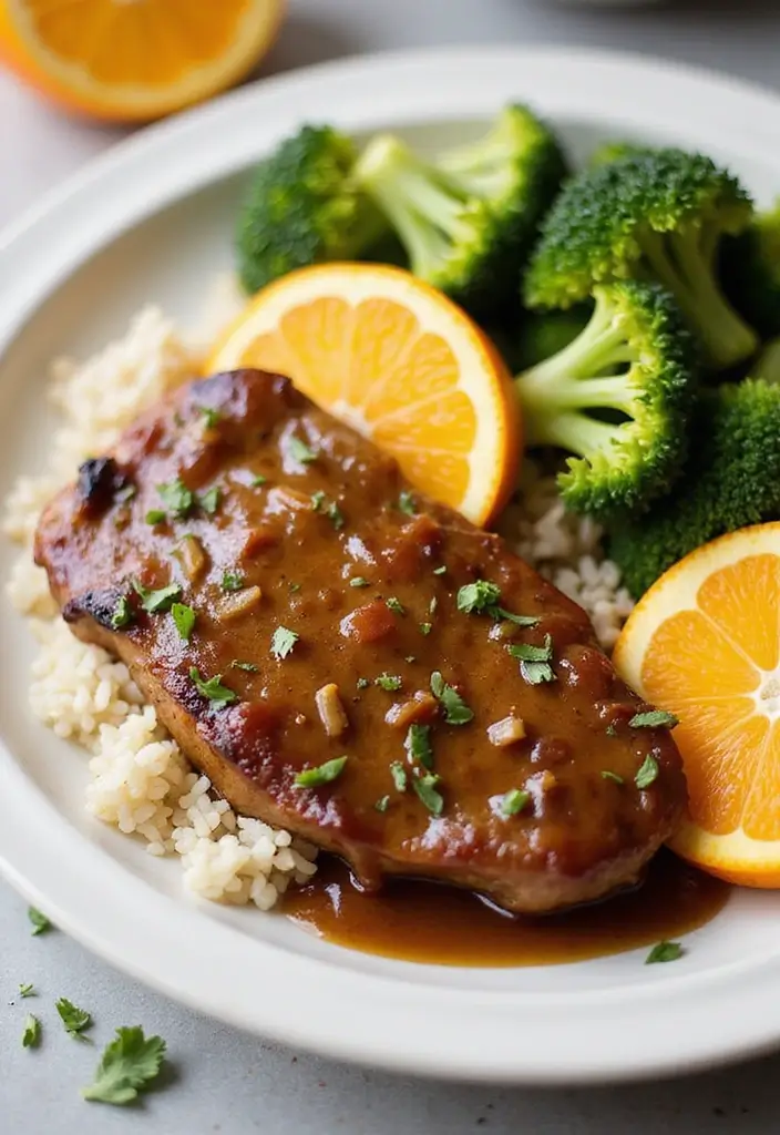 28 Pork Shoulder Steak Recipes for Rich and Juicy Dinners 133 28 Pork Shoulder Steak Recipes for Rich and Juicy Dinners - 21. Orange Soy Glazed Pork Shoulder Steak