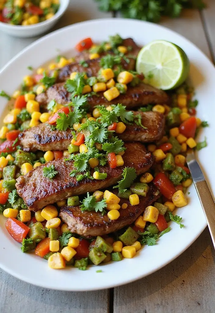 28 Pork Shoulder Steak Recipes for Rich and Juicy Dinners 140 28 Pork Shoulder Steak Recipes for Rich and Juicy Dinners - 22. Cilantro Lime Pork Shoulder Steak