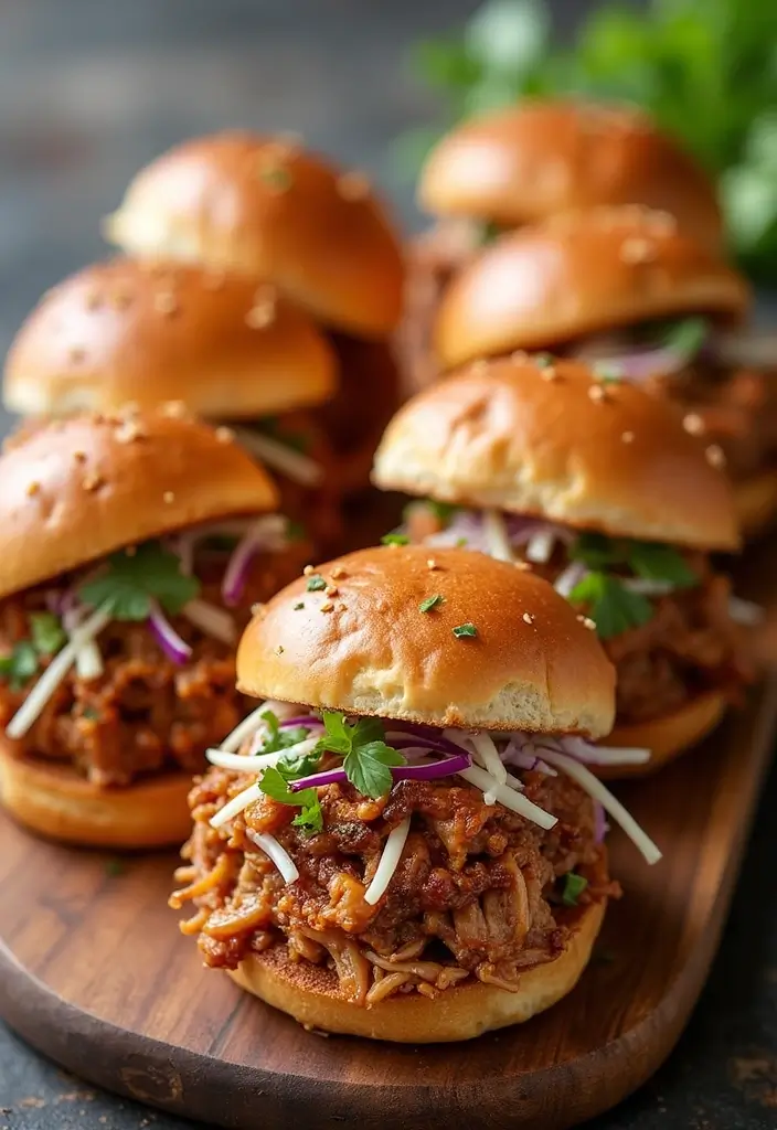 30 Asian Pork Shoulder Recipes That Are Rich and Flavorful - 30. Asian BBQ Pulled Pork Sliders