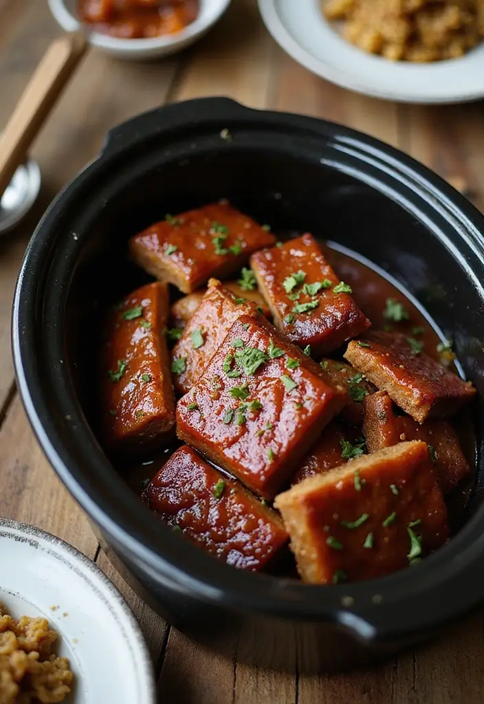 30 Easy Pork Belly Recipes That Melt in Your Mouth - 1. Slow Cooker BBQ Pork Belly