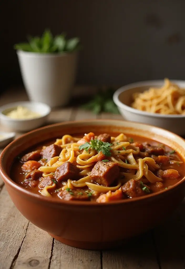 30 Easy Pork Belly Recipes That Melt in Your Mouth - 21. Pork Belly Goulash