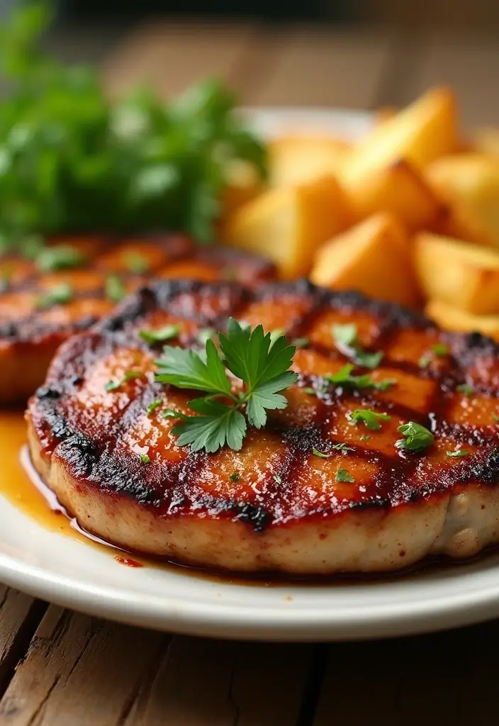 30 Grilled Boneless Pork Chop Recipes for Juicy Results Every Time 74 30 Grilled Boneless Pork Chop Recipes for Juicy Results Every Time - 12. BBQ Ranch Grilled Pork Chops