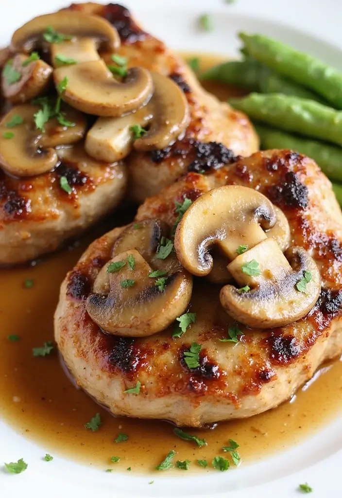30 Grilled Boneless Pork Chop Recipes for Juicy Results Every Time 102 30 Grilled Boneless Pork Chop Recipes for Juicy Results Every Time - 16. Savory Marsala Grilled Pork Chops