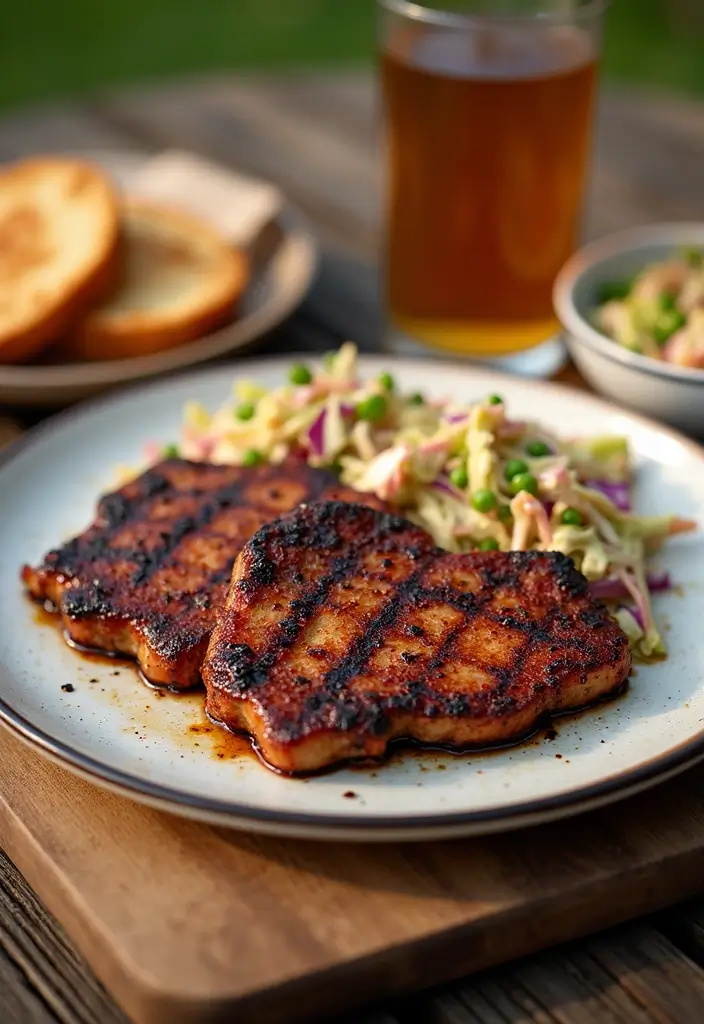 30 Grilled Boneless Pork Chop Recipes for Juicy Results Every Time 8 30 Grilled Boneless Pork Chop Recipes for Juicy Results Every Time - 2. Smoky BBQ Grilled Pork Chops