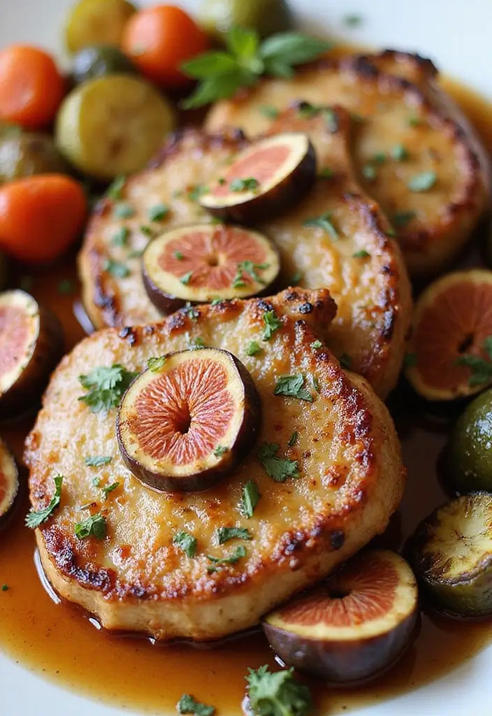 30 Grilled Boneless Pork Chop Recipes for Juicy Results Every Time 184 30 Grilled Boneless Pork Chop Recipes for Juicy Results Every Time - 28. Italian Fig Grilled Pork Chops