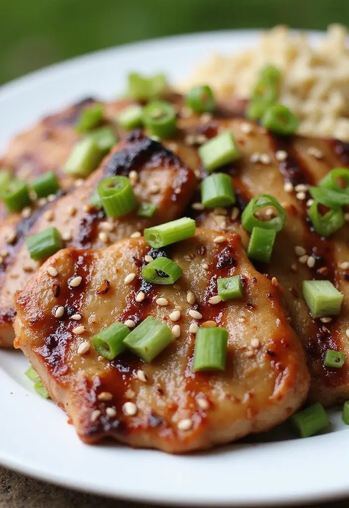 30 Grilled Boneless Pork Chop Recipes for Juicy Results Every Time 20 30 Grilled Boneless Pork Chop Recipes for Juicy Results Every Time - 4. Teriyaki Grilled Pork Chops