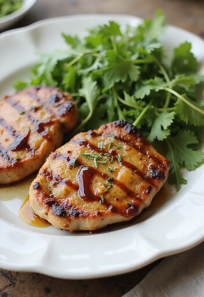 30 Grilled Boneless Pork Chop Recipes for Juicy Results Every Time 41 30 Grilled Boneless Pork Chop Recipes for Juicy Results Every Time - 7. Honey Balsamic Grilled Pork Chops