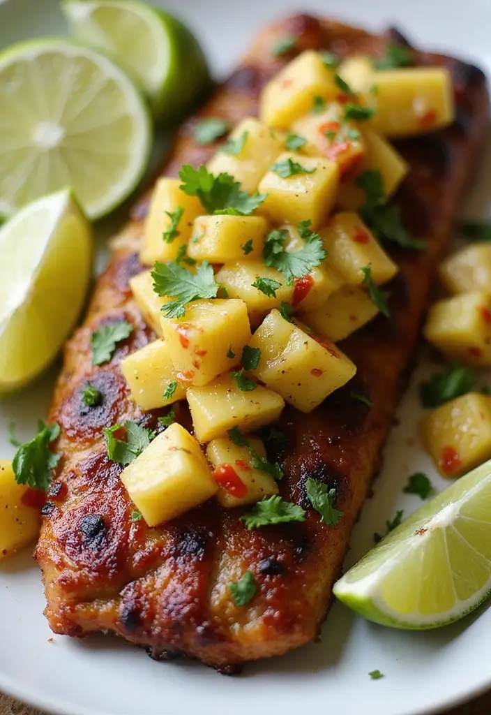 30 Grilled Pork Belly Recipes That Are Crispy and Juicy 56 30 Grilled Pork Belly Recipes That Are Crispy and Juicy - 10. Grilled Pork Belly with Pineapple Salsa