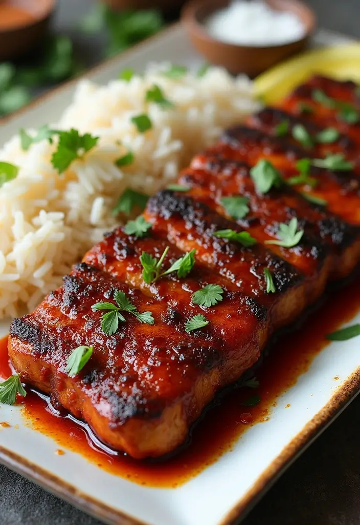 30 Grilled Pork Belly Recipes That Are Crispy and Juicy 164 30 Grilled Pork Belly Recipes That Are Crispy and Juicy - 26. Grilled Pork Belly with Sweet Chili Sauce