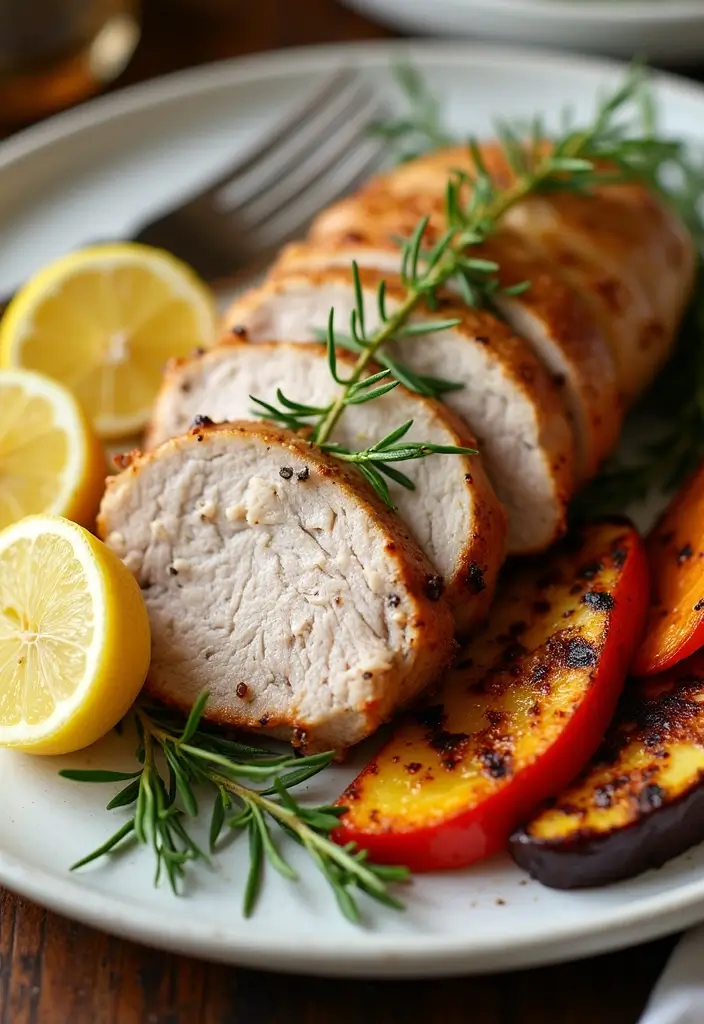30 Juicy and Easy Recipes with Pork Roast for Your Slow Cooker 67 30 Juicy and Easy Recipes with Pork Roast for Your Slow Cooker - 11. Lemon Rosemary Pork Roast