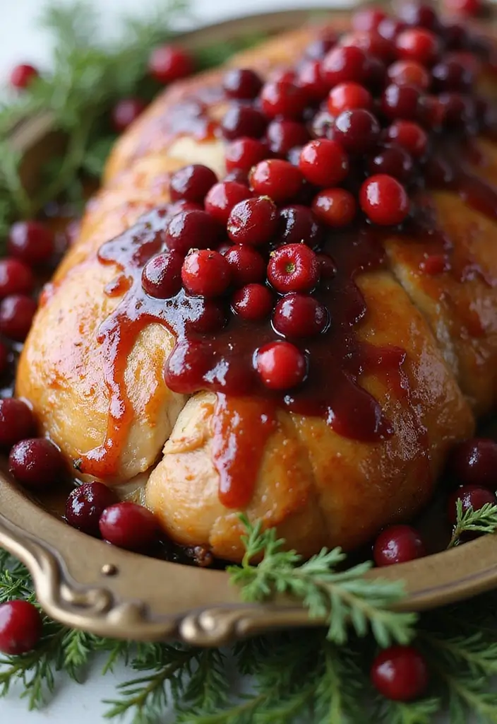 30 Juicy and Easy Recipes with Pork Roast for Your Slow Cooker 88 30 Juicy and Easy Recipes with Pork Roast for Your Slow Cooker - 14. Maple Glazed Cranberry Pork Roast