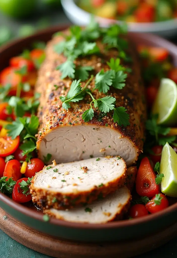 30 Juicy and Easy Recipes with Pork Roast for Your Slow Cooker 147 30 Juicy and Easy Recipes with Pork Roast for Your Slow Cooker - 23. Cilantro Lime Pork Roast