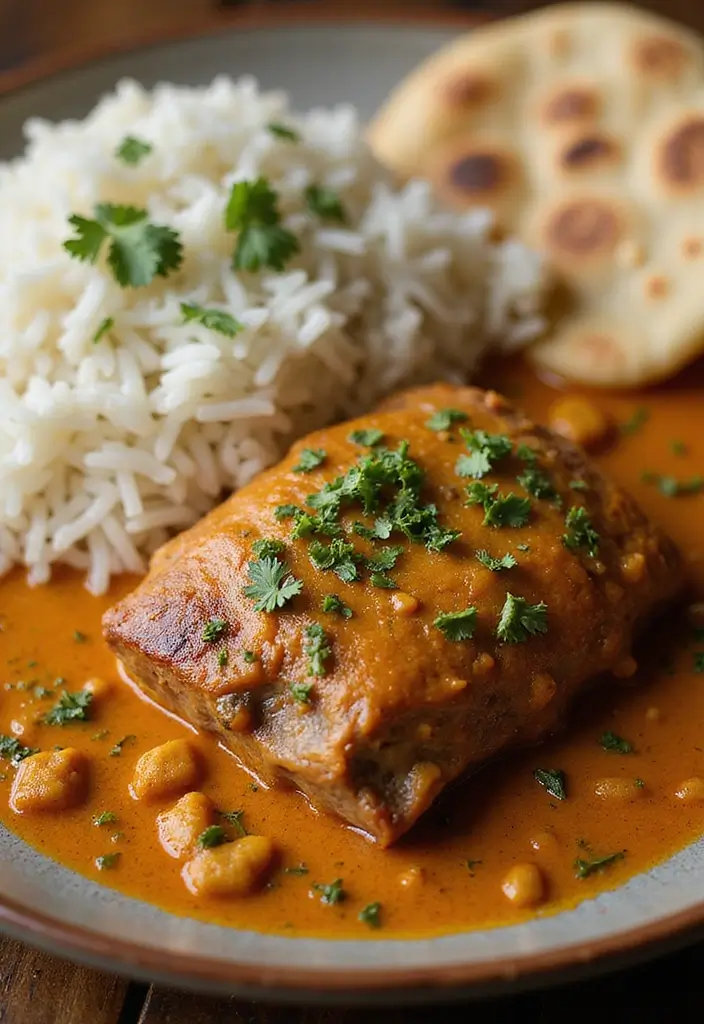 30 Juicy and Easy Recipes with Pork Roast for Your Slow Cooker 171 30 Juicy and Easy Recipes with Pork Roast for Your Slow Cooker - 27. Pork Roast with Curry Sauce