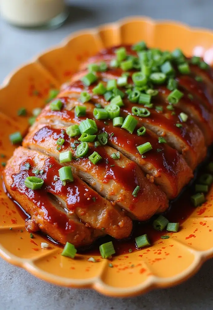 30 Juicy and Easy Recipes with Pork Roast for Your Slow Cooker 29 30 Juicy and Easy Recipes with Pork Roast for Your Slow Cooker - 5. Sweet and Spicy Sriracha Pork Roast