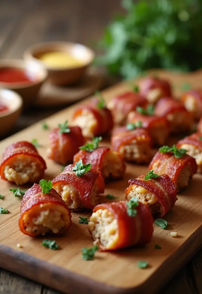 30 Keto Ground Pork Recipes That Are Low Carb and Satisfying - 12. Bacon-Wrapped Pork and Cheese Bites