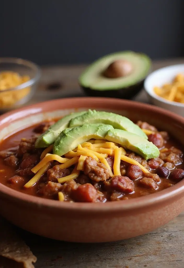 30 Keto Ground Pork Recipes That Are Low Carb and Satisfying - 24. Ground Pork and Bean Chili
