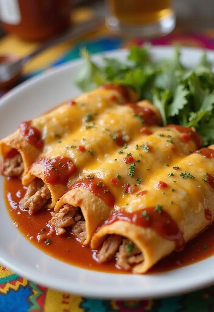 30 Keto Ground Pork Recipes That Are Low Carb and Satisfying - 29. Low-Carb Pork Enchiladas