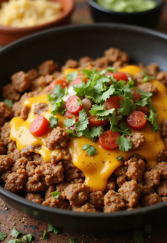 30 Keto Ground Pork Recipes That Are Low Carb and Satisfying - 5. Southwest Pork Skillet