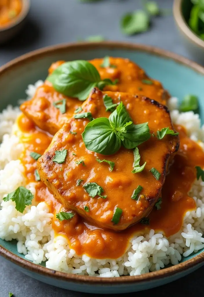 30 Pork Loin Sirloin Chop Recipes You’ll Want to Make Again 90 30 Pork Loin Sirloin Chop Recipes You’ll Want to Make Again - 14. Thai Coconut Curry Pork Chops