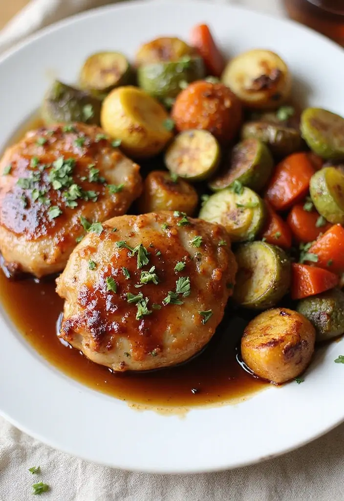 30 Pork Loin Sirloin Chop Recipes You’ll Want to Make Again 158 30 Pork Loin Sirloin Chop Recipes You’ll Want to Make Again - 24. Honey Balsamic Pork Chops