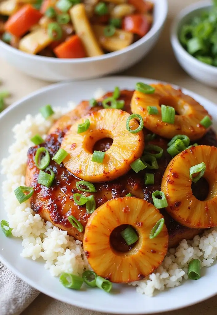 30 Pork Loin Sirloin Chop Recipes You’ll Want to Make Again 15 30 Pork Loin Sirloin Chop Recipes You’ll Want to Make Again - 3. Spicy Pineapple Teriyaki Chops