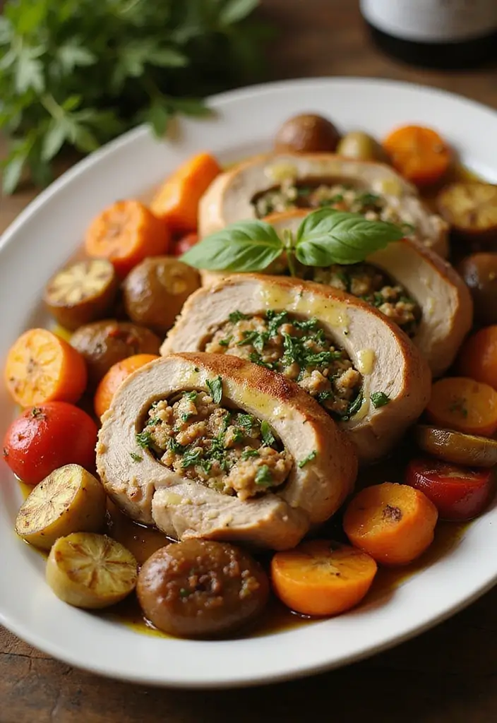 30 Pork Loin Sirloin Chop Recipes You’ll Want to Make Again 29 30 Pork Loin Sirloin Chop Recipes You’ll Want to Make Again - 5. Mediterranean Stuffed Pork Chops