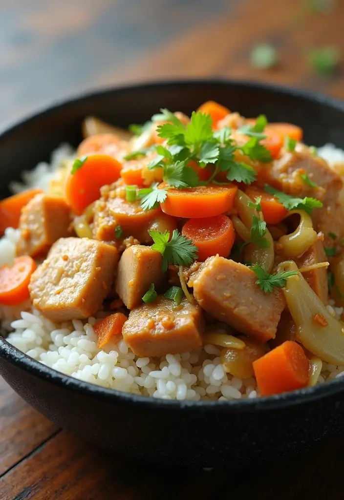 30 Pork Stir Fry Recipes Packed with Fresh Flavor 84 30 Pork Stir Fry Recipes Packed with Fresh Flavor - 14. Pork Stir Fry with Cabbage and Carrots