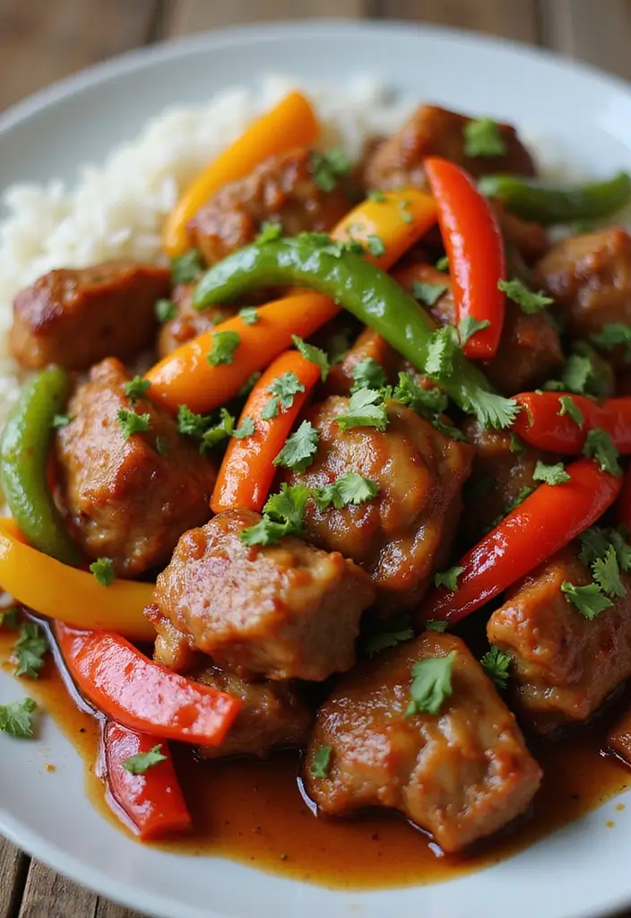 30 Pork Stir Fry Recipes Packed with Fresh Flavor 91 30 Pork Stir Fry Recipes Packed with Fresh Flavor - 15. BBQ Pork Stir Fry