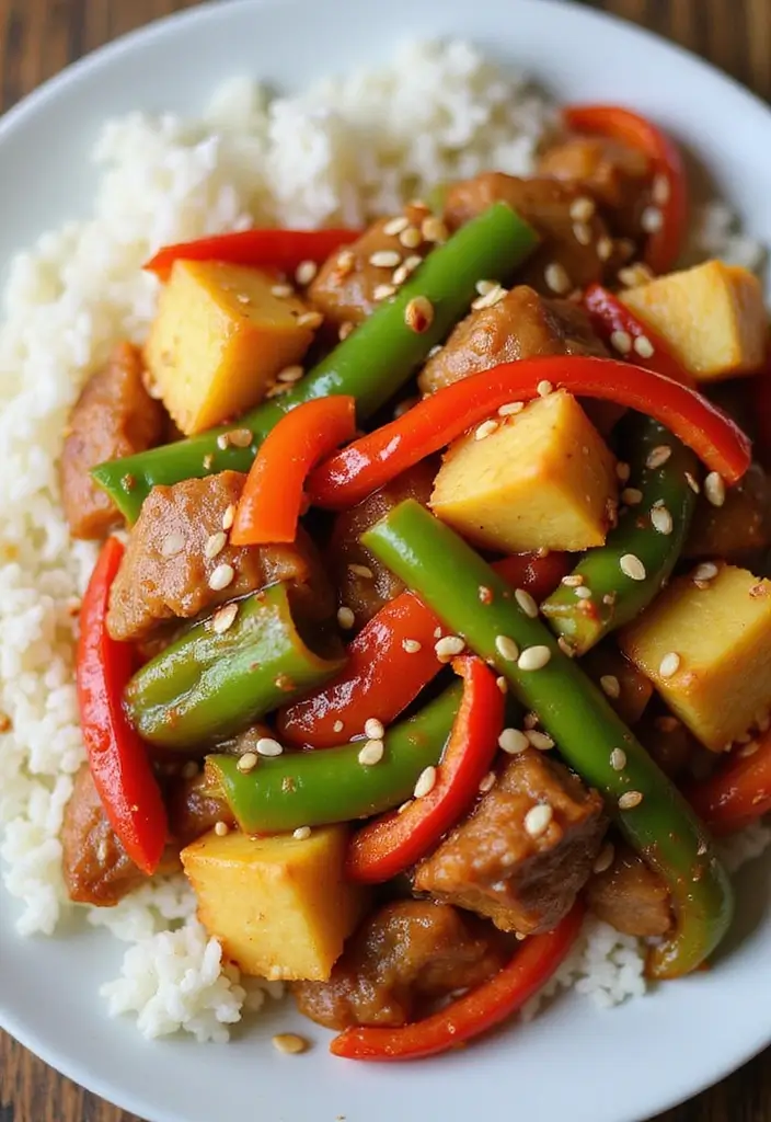 30 Pork Stir Fry Recipes Packed with Fresh Flavor 8 30 Pork Stir Fry Recipes Packed with Fresh Flavor - 2. Sweet and Sour Pork Stir Fry