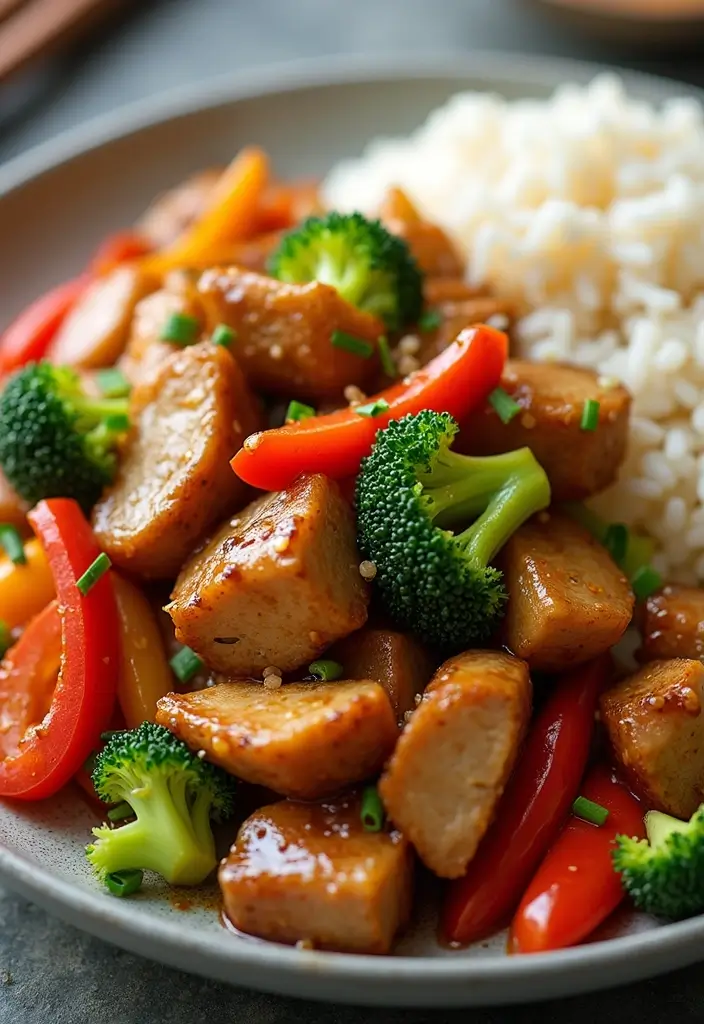 30 Pork Stir Fry Recipes Packed with Fresh Flavor 27 30 Pork Stir Fry Recipes Packed with Fresh Flavor - 5. Garlic Ginger Pork Stir Fry