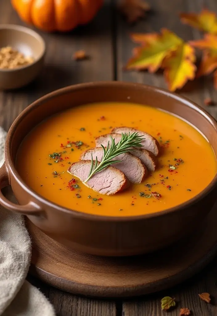 30 Pork Tenderloin Soup Recipes That Warm You Up 85 30 Pork Tenderloin Soup Recipes That Warm You Up - 13. Pork Tenderloin and Sweet Potato Soup