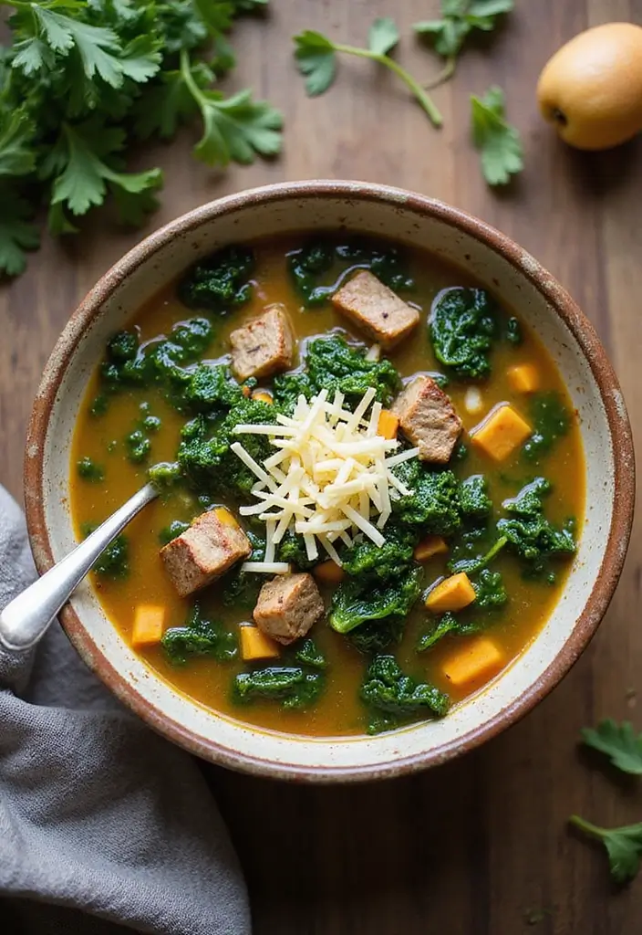 30 Pork Tenderloin Soup Recipes That Warm You Up 90 30 Pork Tenderloin Soup Recipes That Warm You Up - 14. Pork Tenderloin and Kale Soup