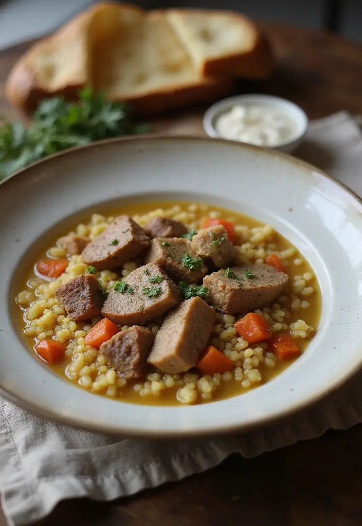 30 Pork Tenderloin Soup Recipes That Warm You Up 186 30 Pork Tenderloin Soup Recipes That Warm You Up - 30. Pork Tenderloin and Couscous Soup