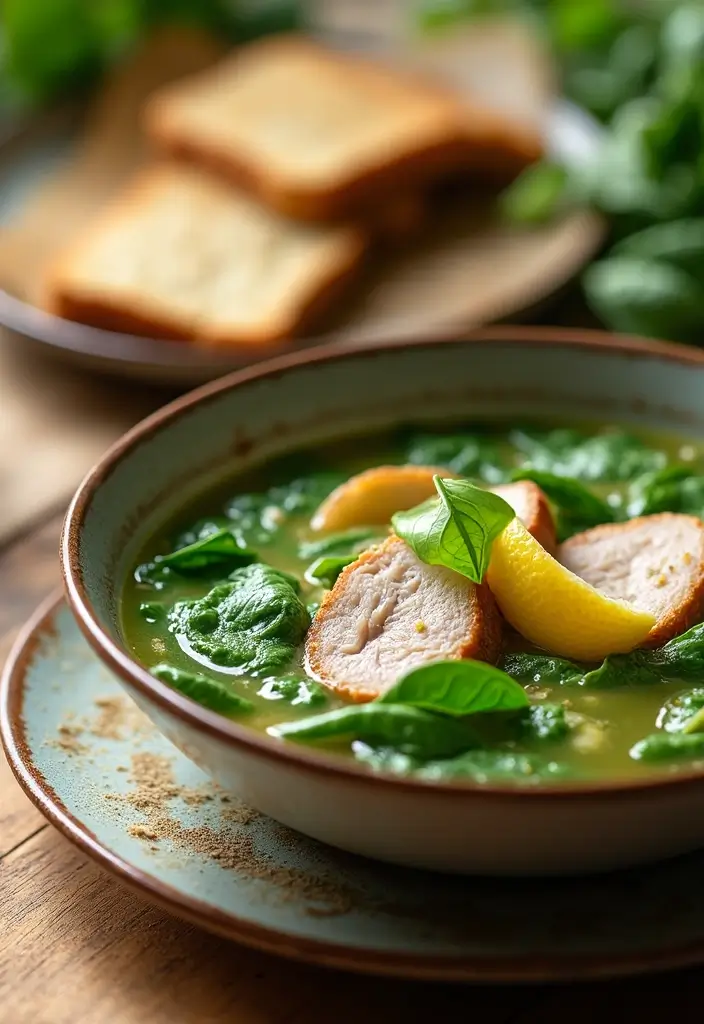30 Pork Tenderloin Soup Recipes That Warm You Up 57 30 Pork Tenderloin Soup Recipes That Warm You Up - 9. Pork Tenderloin and Spinach Soup