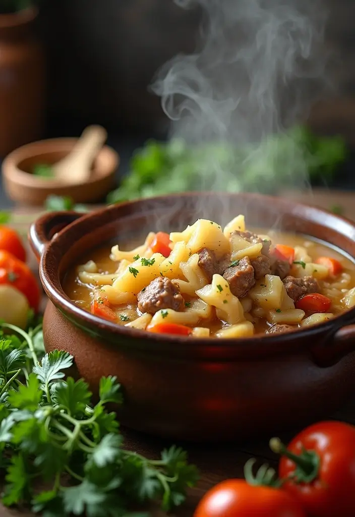 30 Pork and Cabbage Recipes for Comforting Meals 1 30 Pork and Cabbage Recipes for Comforting Meals - 1. Classic Pork and Cabbage Stew