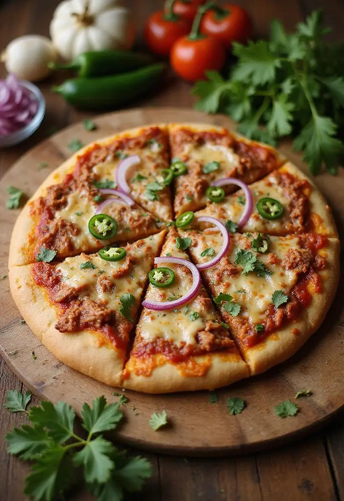 30 Pulled Pork Slow Cooker Recipes for Effortless Meals - 11. Pulled Pork Pizza