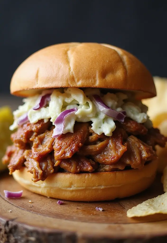 30 Pulled Pork Slow Cooker Recipes for Effortless Meals - 8. Pulled Pork Sandwiches