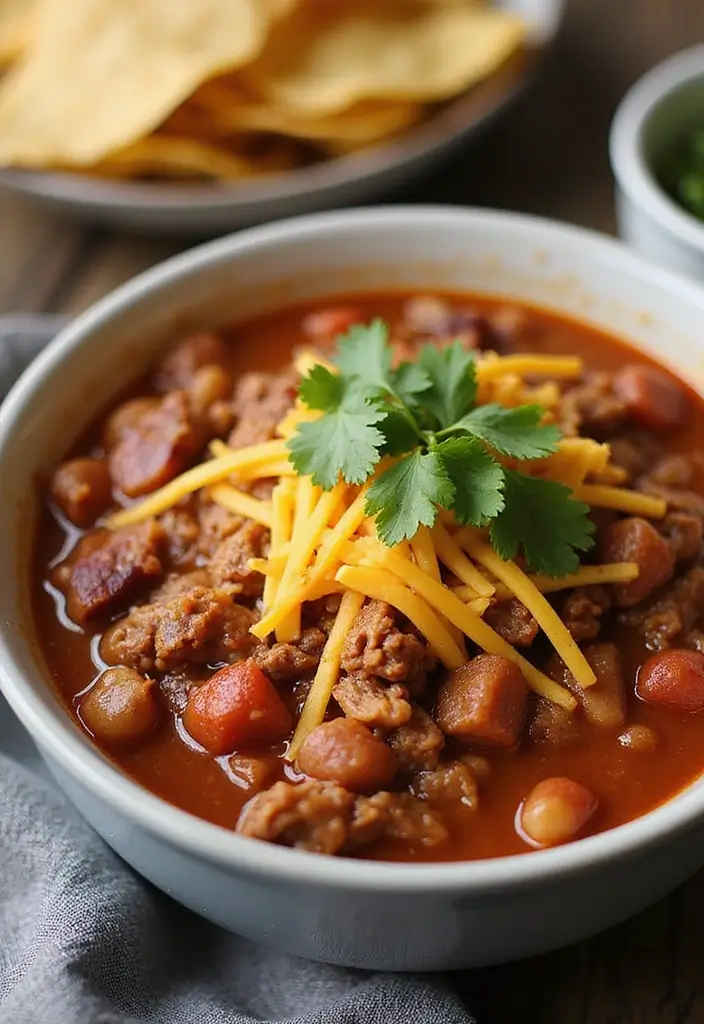 30 Pulled Pork Slow Cooker Recipes for Effortless Meals - 9. Pulled Pork Chili