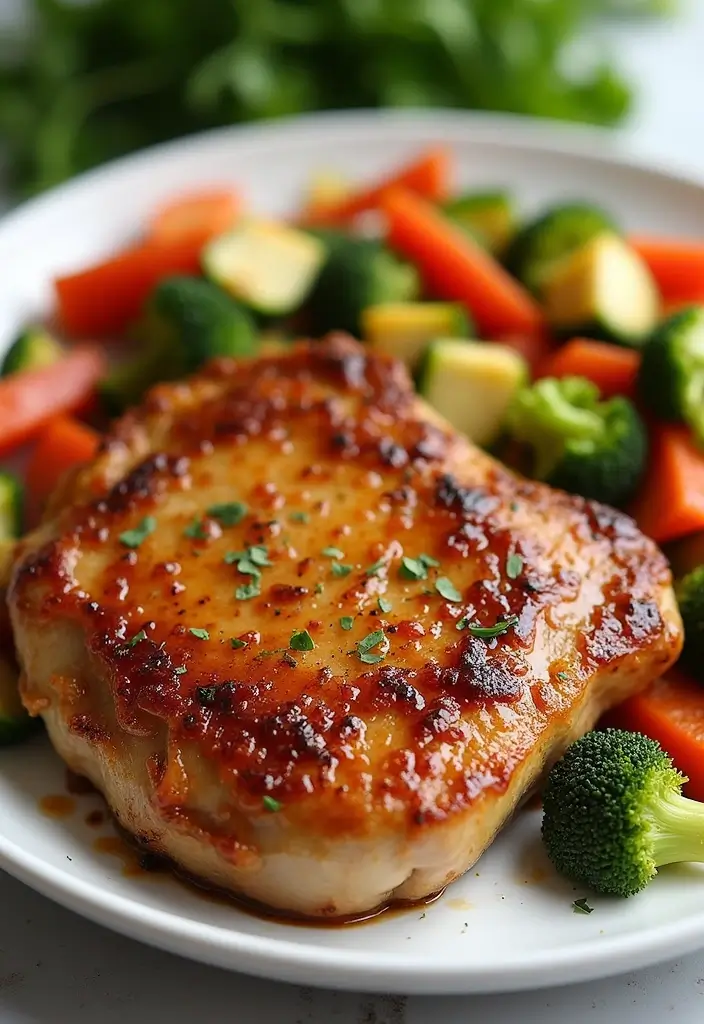 30 Quick and Easy Pork Chop Recipes for Busy Weeknights 1 30 Quick and Easy Pork Chop Recipes for Busy Weeknights - 1. Honey Garlic Pork Chops